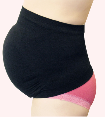 Seamless Stretchable Maternity Belly Bands / Belt Exclusive Microfiber For Waist