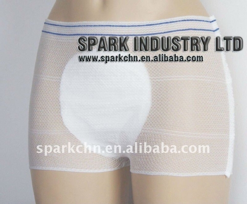 Ladies Spa Disposable Incontinence Pants , Breathable Surgical Underwear